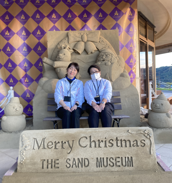 クリスマス砂像2024画像